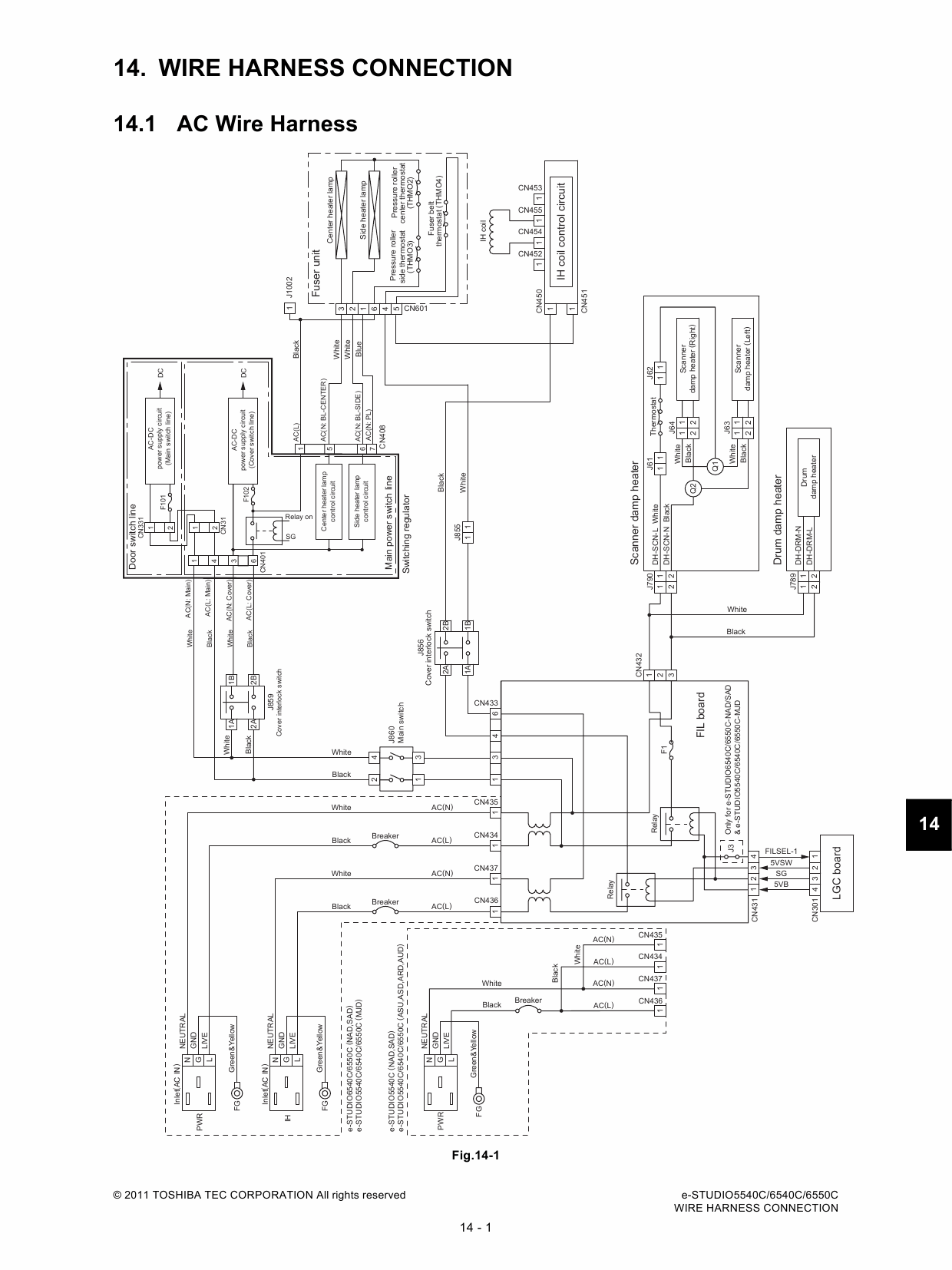 TOSHIBA e-STUDIO 5540C 6540C 6550C Service Manual-6